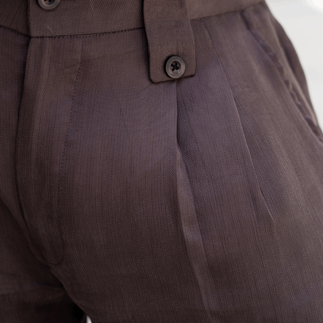Mocha Tailored Trousers - Mahi's