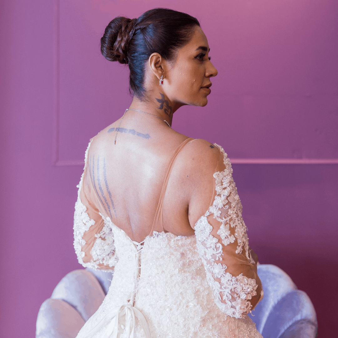 Snowflake Serenade Gown - Mahi's