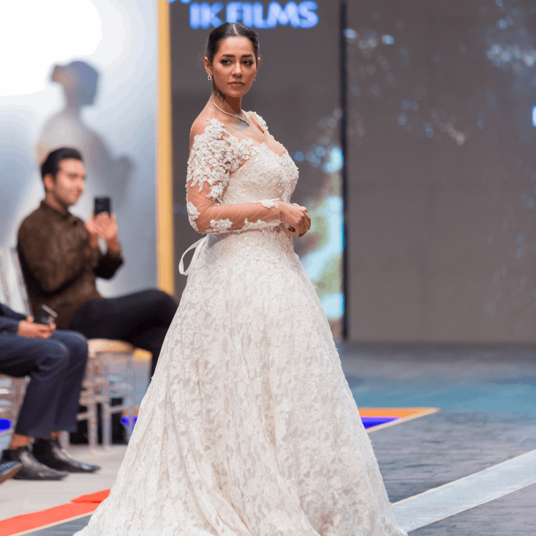 Snowflake Serenade Gown - Mahi's
