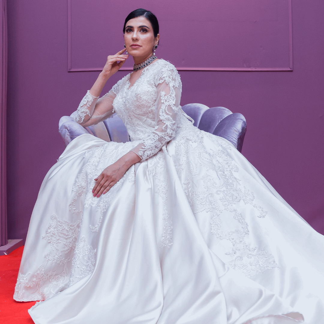 Elysian Pearl Gown - Mahi's