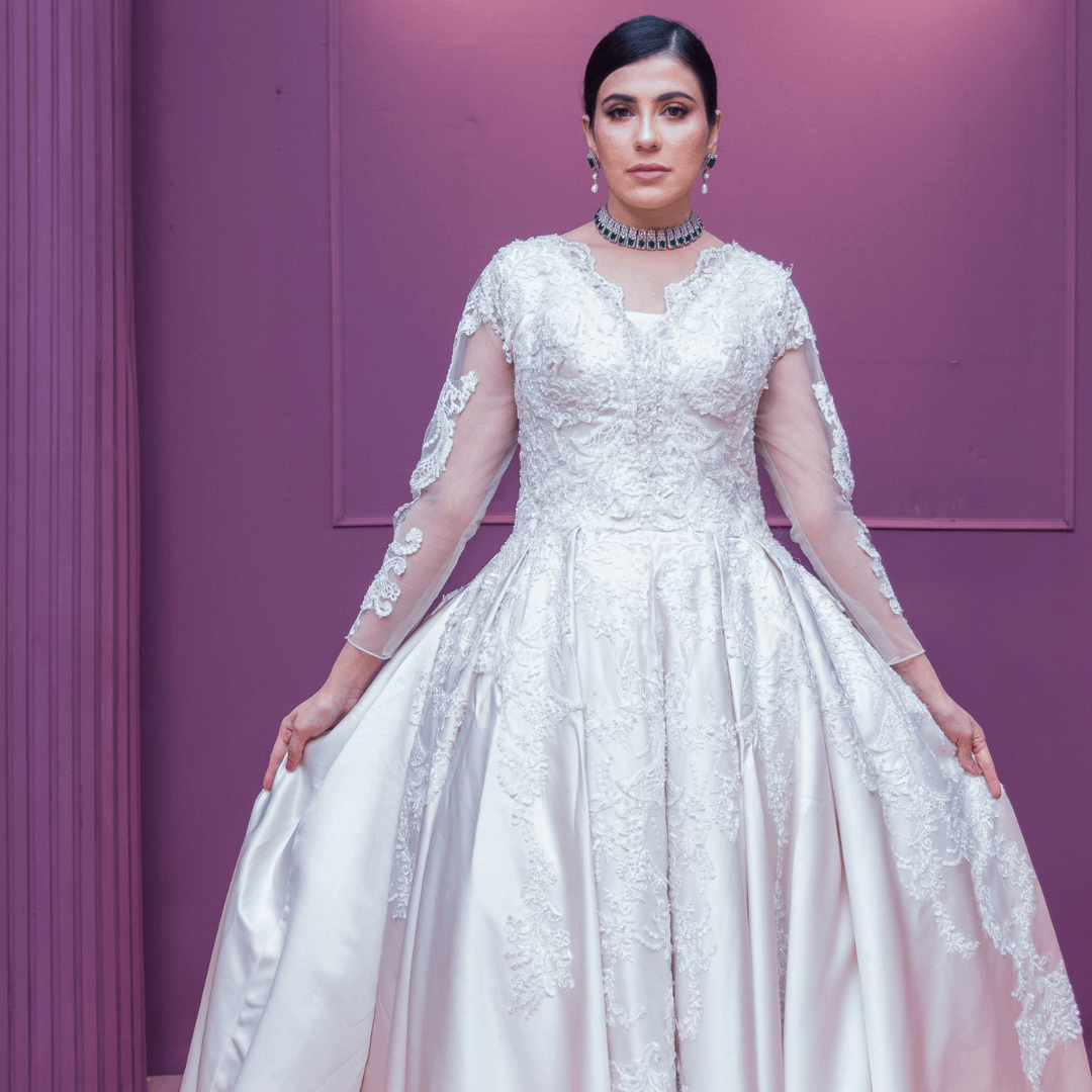 Elysian Pearl Gown - Mahi's