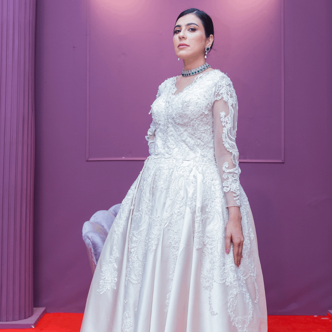 Elysian Pearl Gown - Mahi's