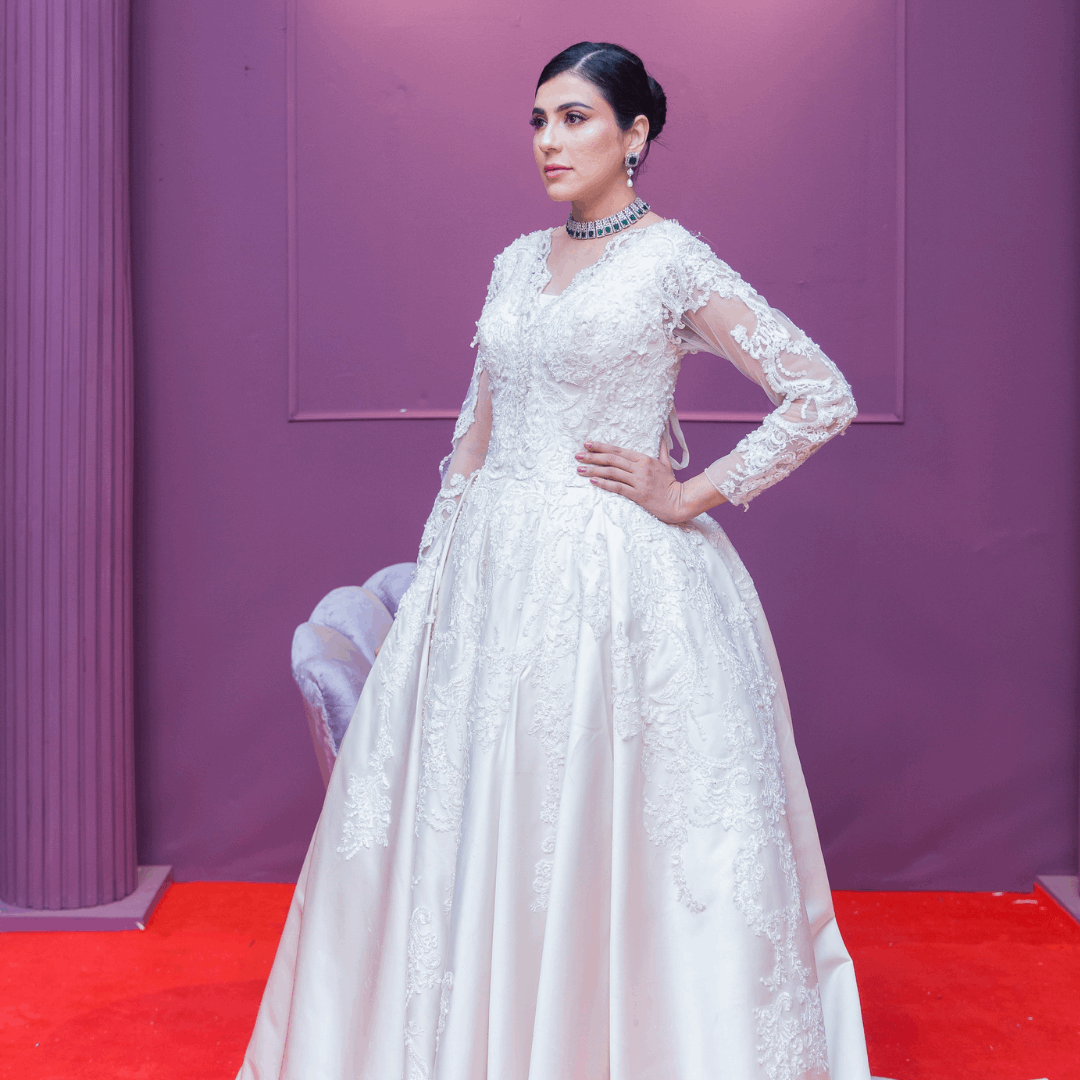 Elysian Pearl Gown - Mahi's