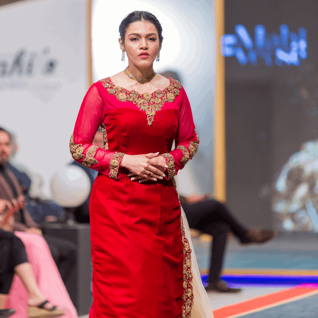 Empress of Bordeaux Gown - Mahi's