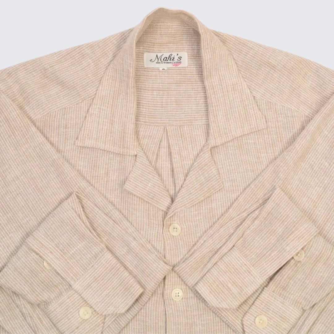 Sand Dune Irish Linen Suit - Mahi's