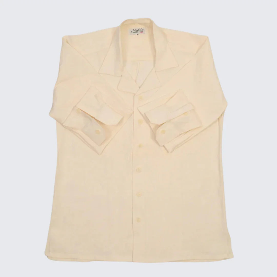 Ivory Irish Linen Suit - Mahi's