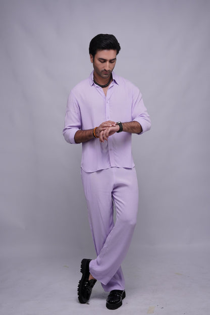 Soft Touch - Coord Set - Light Purple