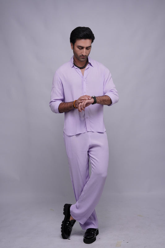 Soft Touch - Coord Set - Light Purple