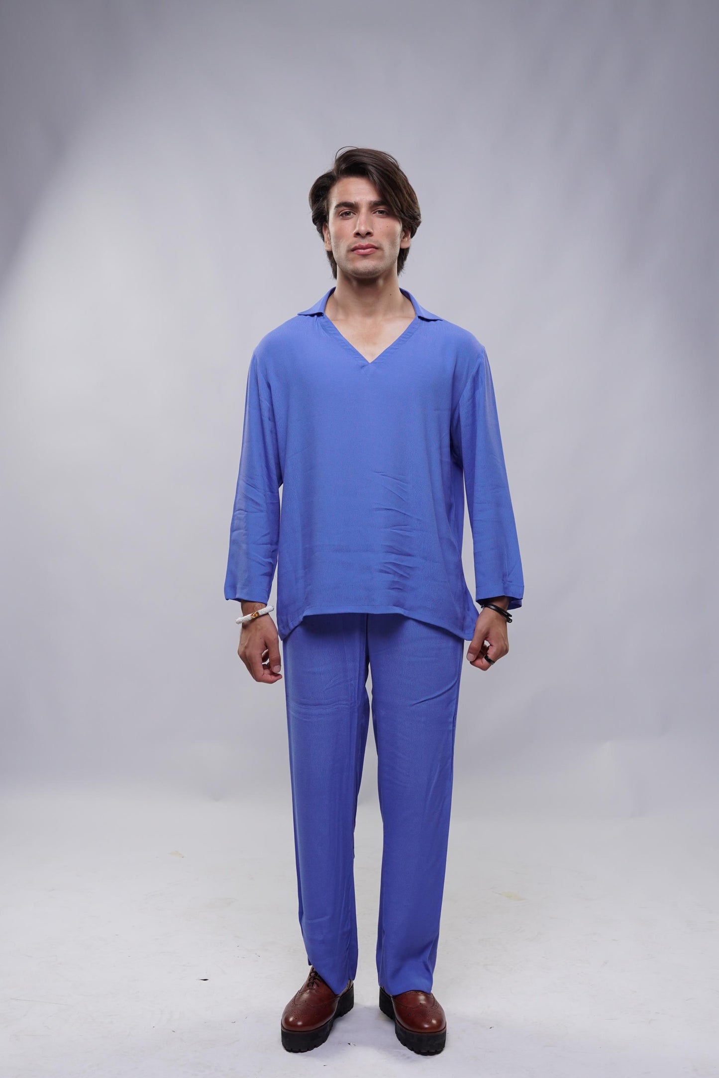 Soft Touch - Coord Set - Light Blue