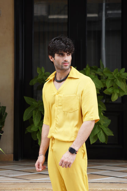 Soft Touch - Coord Set - Yellow
