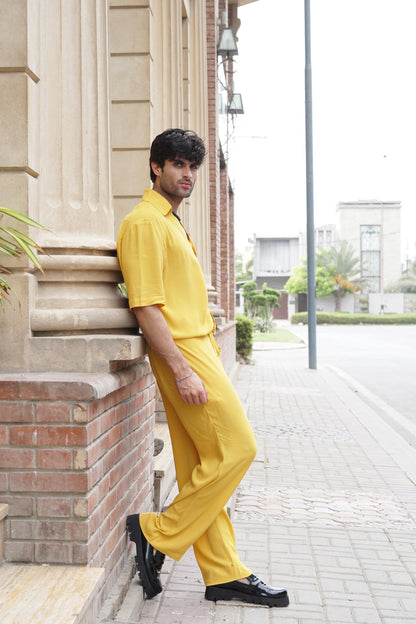 Soft Touch - Coord Set - Yellow