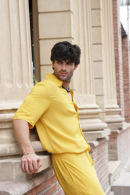 Soft Touch - Coord Set - Yellow
