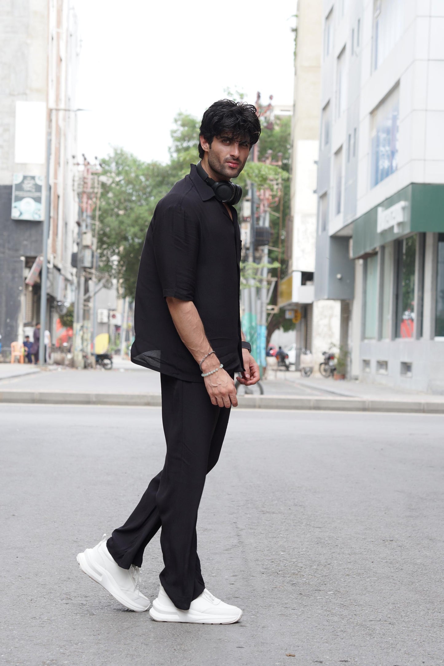 Soft Touch - Coord Set - Black