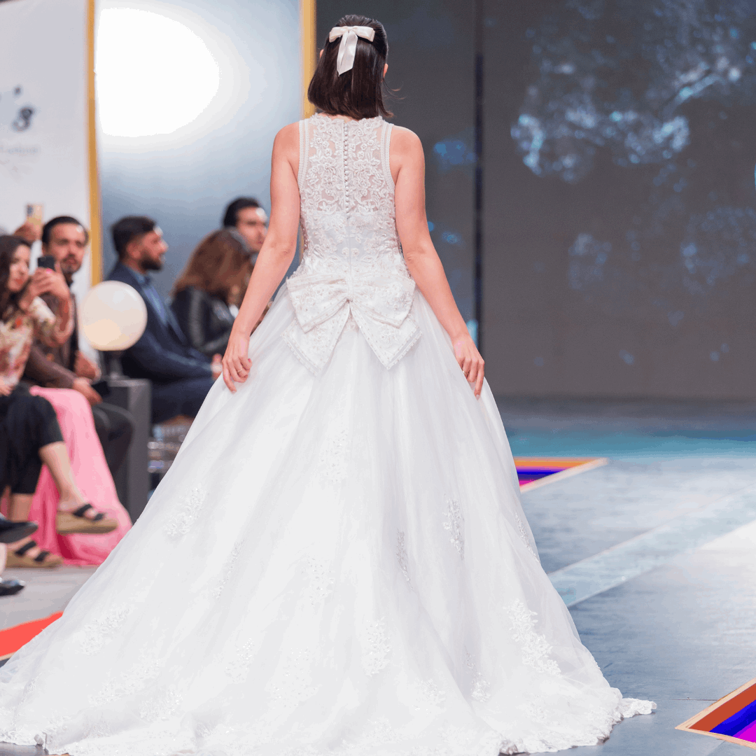 Lace A-Line Gown - Mahi's