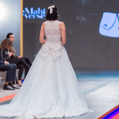 Lace A-Line Gown - Mahi's