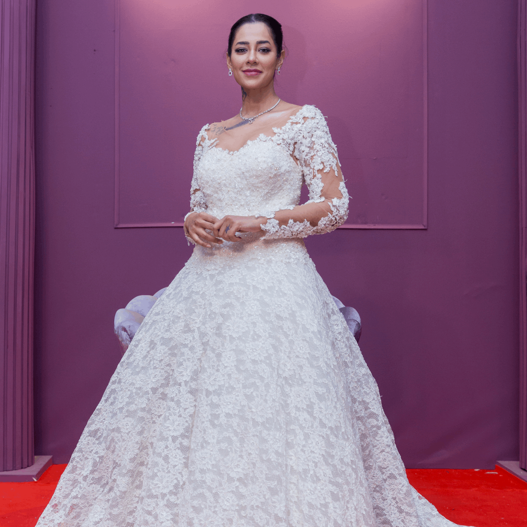 Snowflake Serenade Gown - Mahi's