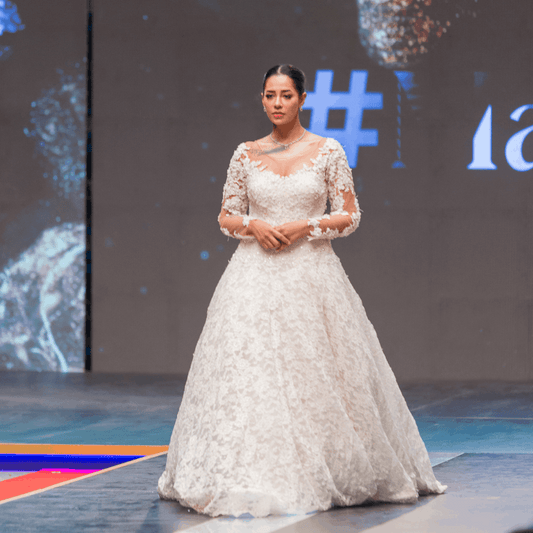 Snowflake Serenade Gown - Mahi's