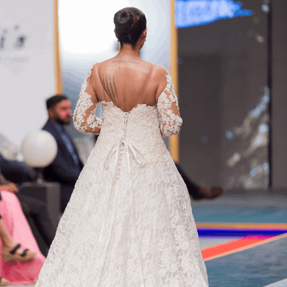 Snowflake Serenade Gown - Mahi's