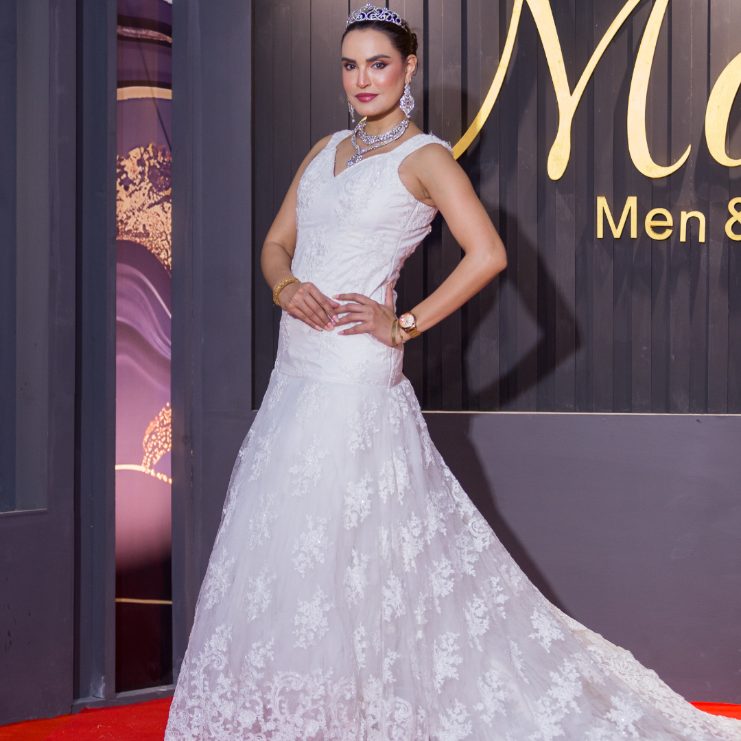 Ethereal Pearl Whisper Gown