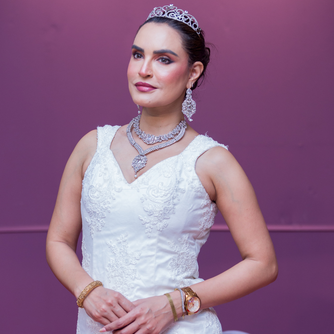 Ethereal Pearl Whisper Gown