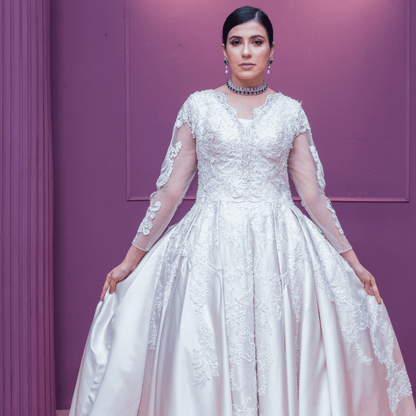 Elysian Pearl Gown - Mahi's