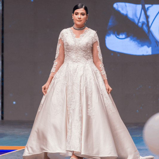 Elysian Pearl Gown - Mahi's