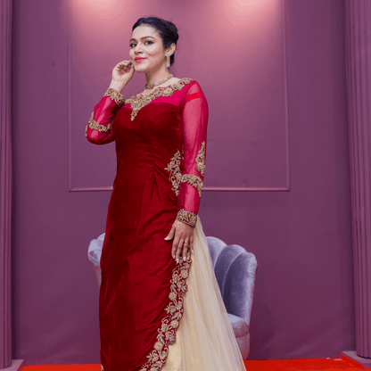 Empress of Bordeaux Gown - Mahi's