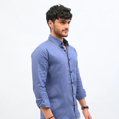 Ocean Mist Irish Linen Shirt - Mahi's