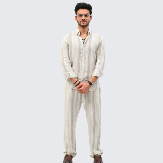 Coastal Breeze Irish Linen Suit - Mahi's