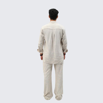 Sand Dune Irish Linen Suit - Mahi's