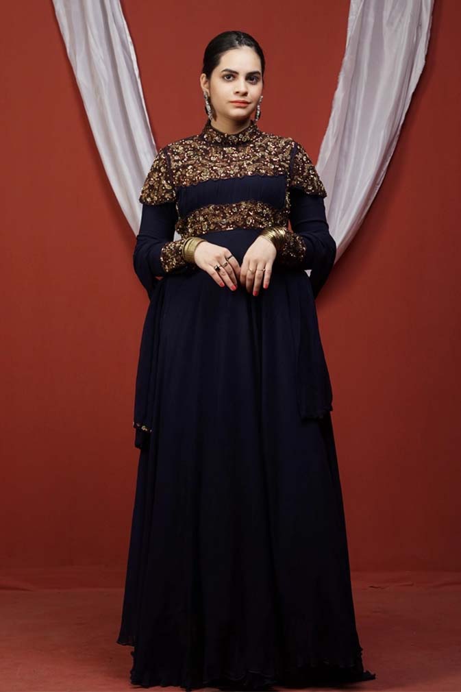 Navy Dress
